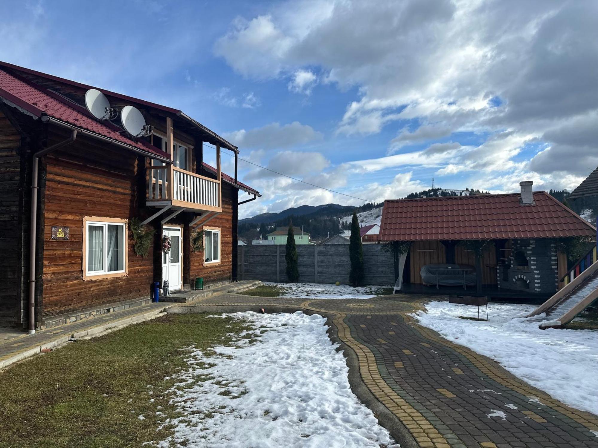 Садиба Дерев*Яна Хата Verhovîna Exterior foto
