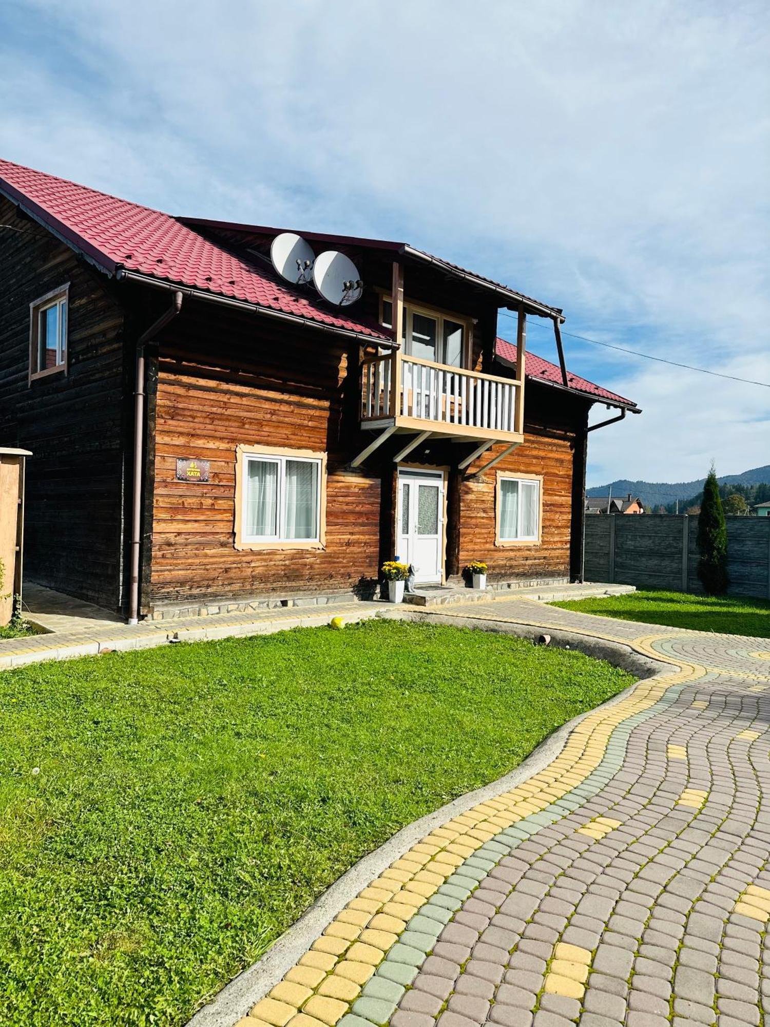 Садиба Дерев*Яна Хата Verhovîna Exterior foto